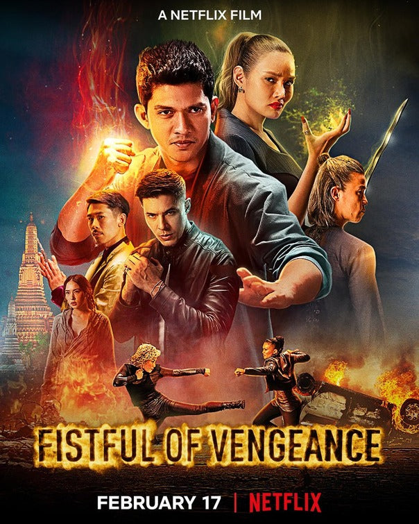 1000 piece jigsaw puzzle for the movie poster: Fistful of Vengeance (2022)