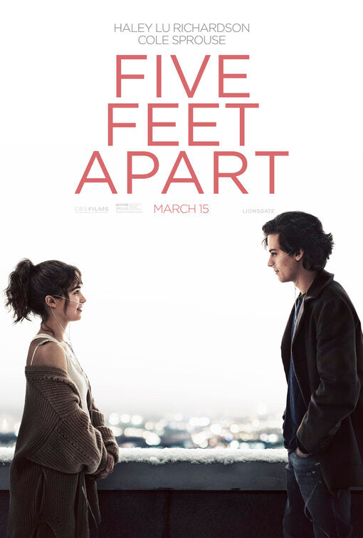 1000 piece jigsaw puzzle for the movie poster: Five Feet Apart (2019) ver5