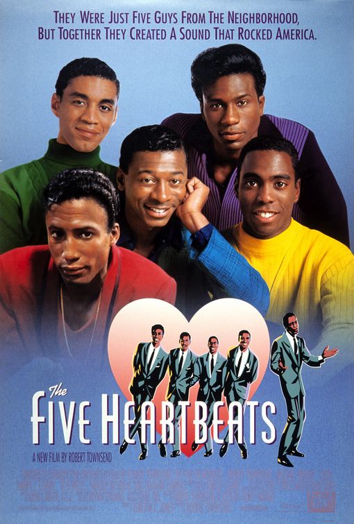 the movie poster: The Five Heartbeats (1991)