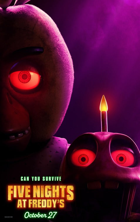 1000 piece jigsaw puzzle for the movie poster: Five Nights at Freddy's (2023) ver3