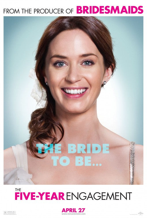 1000 piece jigsaw puzzle for the movie poster: The Five-Year Engagement (2012) ver2