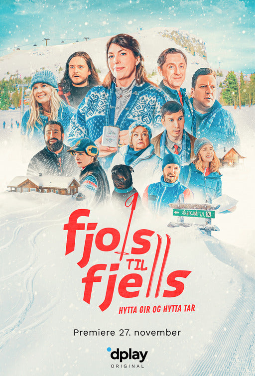 1000 piece jigsaw puzzle for tv poster: Fjols til fjells