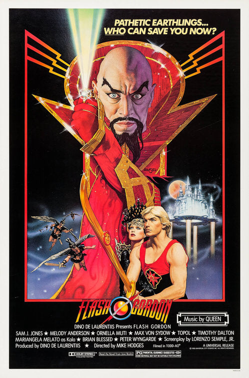 the movie poster: Flash Gordon (1980)