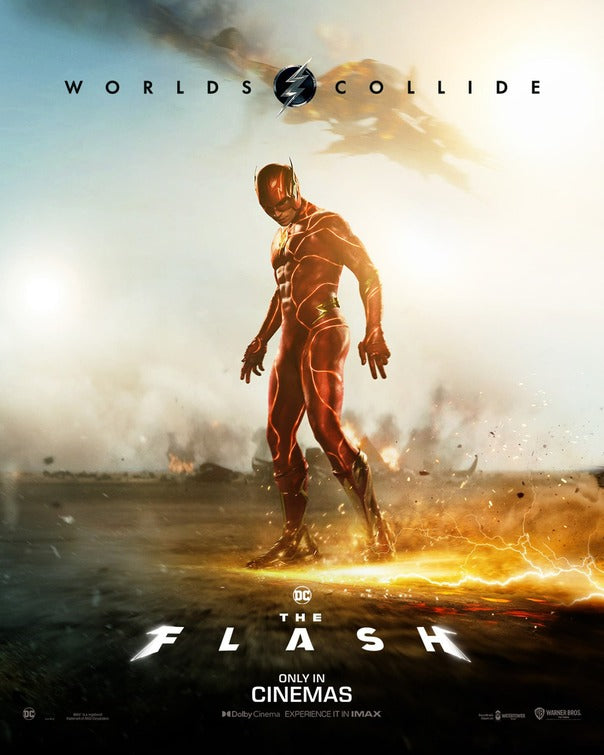 1000 piece jigsaw puzzle for the movie poster: The Flash (2023) ver8
