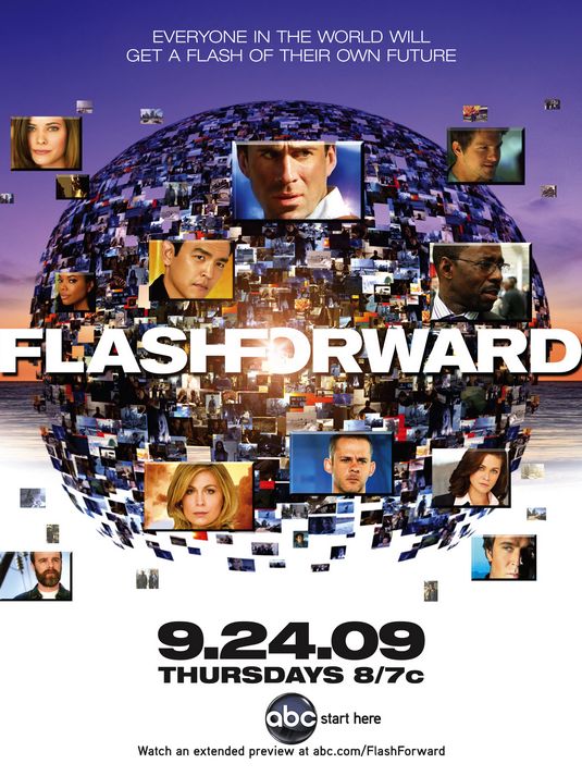 1000 piece jigsaw puzzle for tv poster: FlashForward