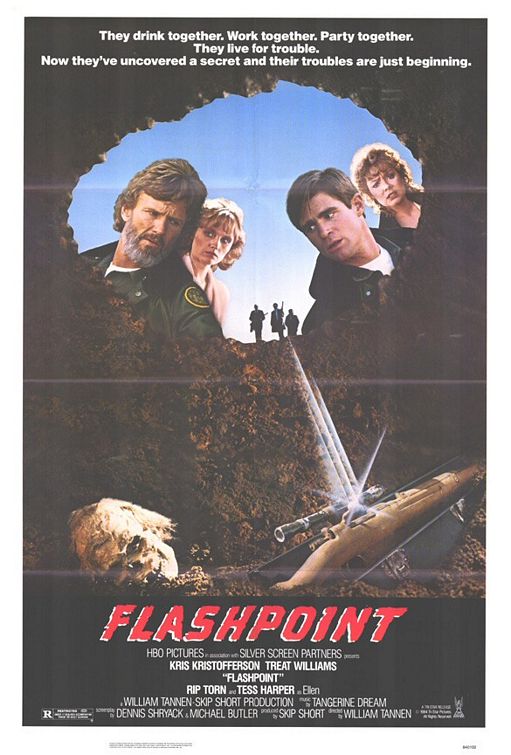 the movie poster: Flashpoint (1984)