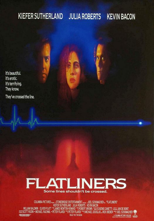 the movie poster: Flatliners (1990) ver2
