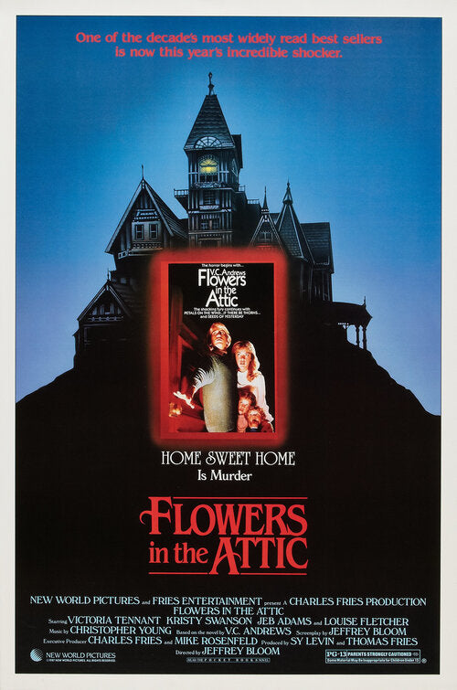 the movie poster: Flowers in the Attic (1987)
