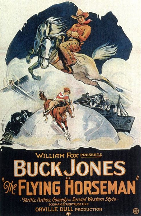 the movie poster: The Flying Horseman (1926)