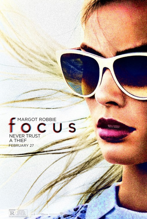 1000 piece jigsaw puzzle for the movie poster: Focus (2015) ver3
