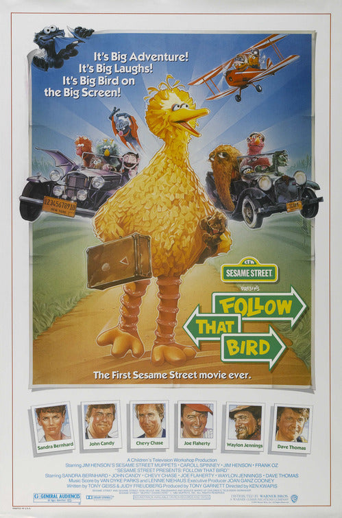 the movie poster: Follow That Bird (1985)