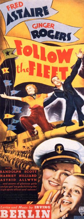the movie poster: Follow the Fleet (1936)