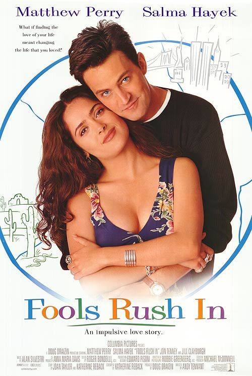 the movie poster: Fools Rush In (1997) ver1