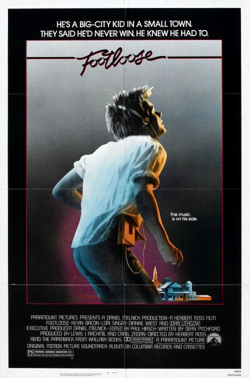 the movie poster: Footloose (1984)