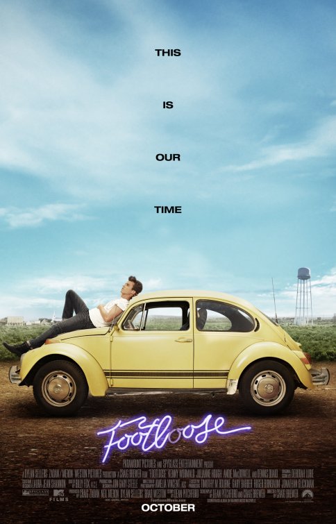 1000 piece jigsaw puzzle for the movie poster: Footloose (2011)