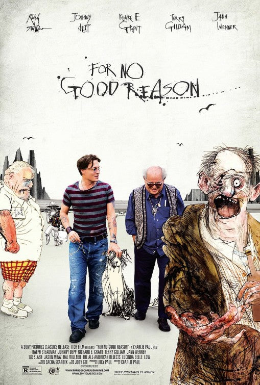 1000 piece jigsaw puzzle for the movie poster: For No Good Reason (2014)
