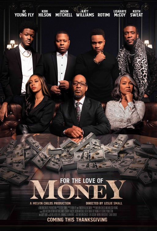 1000 piece jigsaw puzzle for the movie poster: For the Love of Money (2021)
