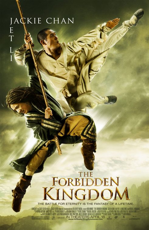 the movie poster: The Forbidden Kingdom (2008) ver8