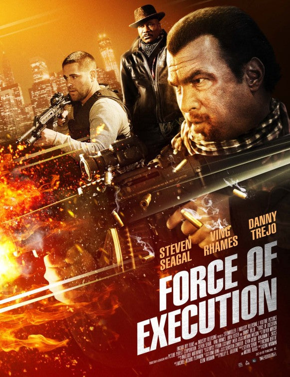1000 piece jigsaw puzzle for the movie poster: Force of Execution (2013)