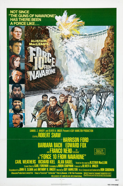 the movie poster: Force 10 From Navarone (1978) ver2
