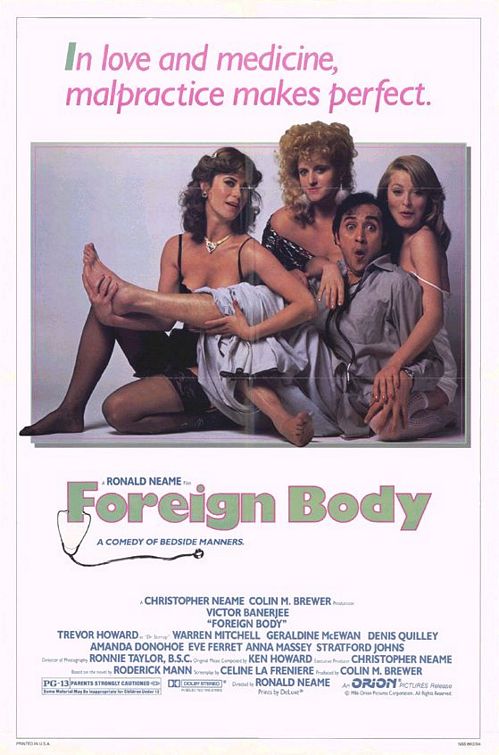 the movie poster: Foreign Body (1986)