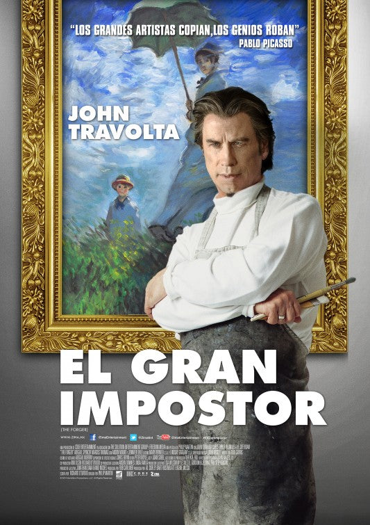 1000 piece jigsaw puzzle for the movie poster: The Forger (2015) ver2