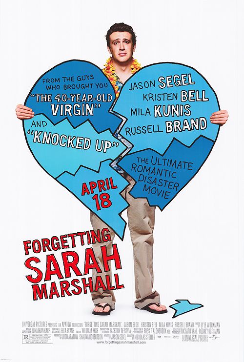the movie poster: Forgetting Sarah Marshall (2008) ver2