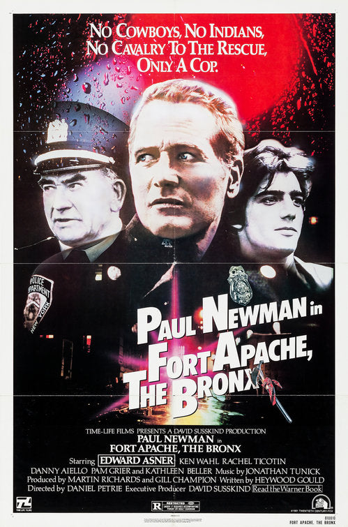 the movie poster: Fort Apache the Bronx (1981)