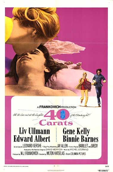 the movie poster: 40 Carats (1973)