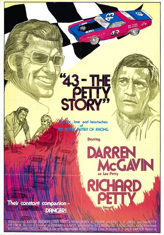 the movie poster: 43: The Richard Petty Story (1974)