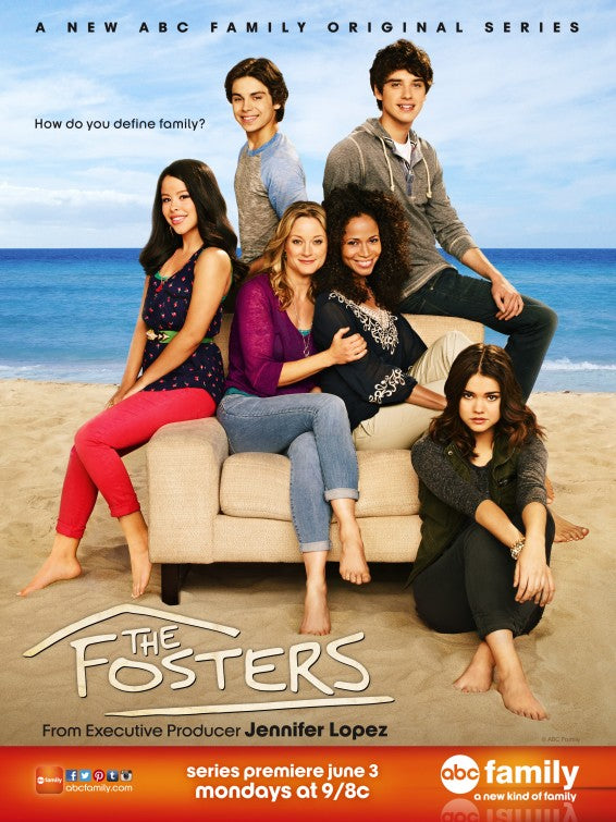 1000 piece jigsaw puzzle for tv poster: The Fosters