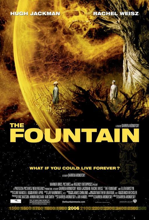the movie poster: The Fountain (2006)