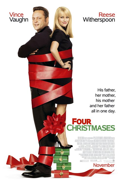 the movie poster: Four Christmases (2008)