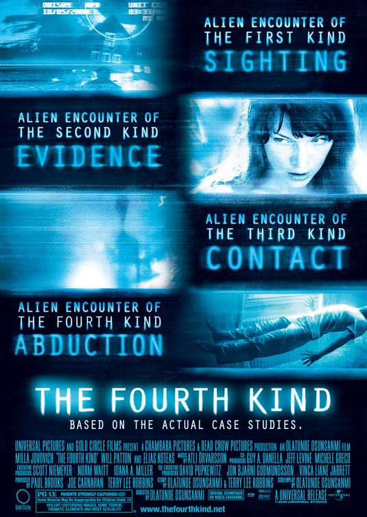 1000 piece jigsaw puzzle for the movie poster: The Fourth Kind (2009) ver2