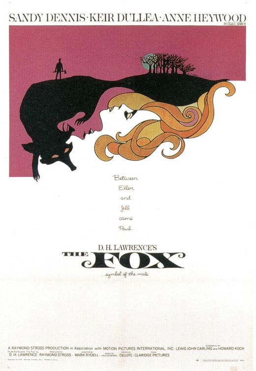 the movie poster: The Fox (1968)