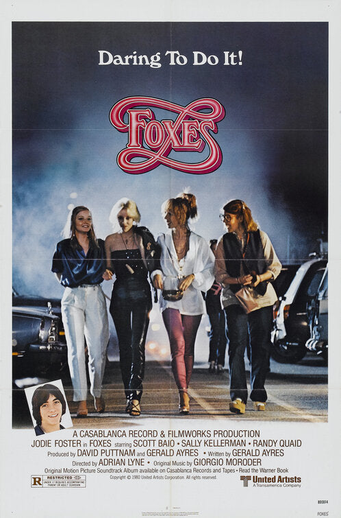 the movie poster: Foxes (1980) ver2