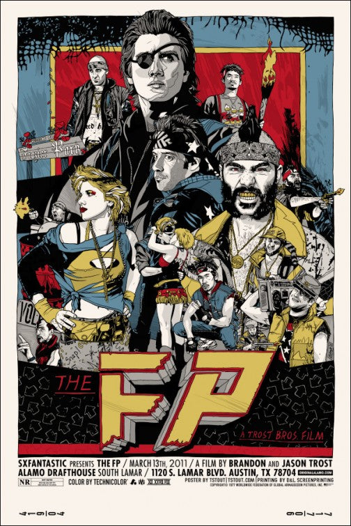 1000 piece jigsaw puzzle for the movie poster: The FP (2012)