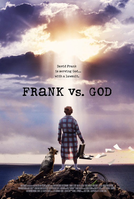 1000 piece jigsaw puzzle for the movie poster: Frank vs. God (2014)