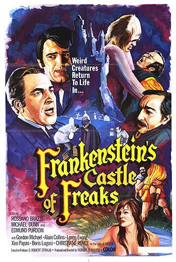 the movie poster: Frankenstein's Castle of Freaks (1975)