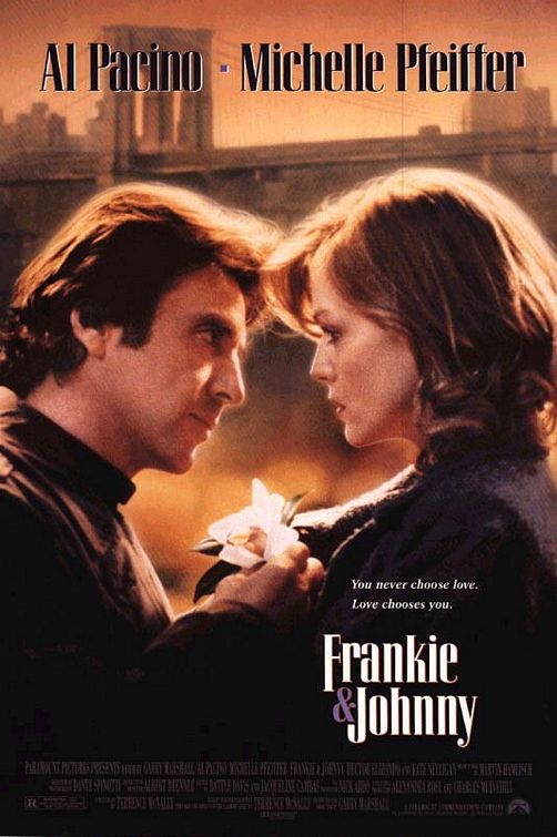 the movie poster: Frankie & Johnny (1991)