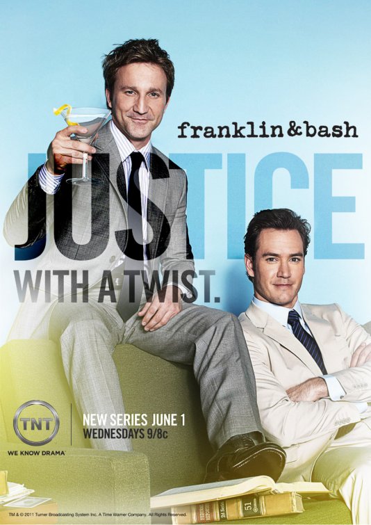 1000 piece jigsaw puzzle for tv poster: Franklin & Bash, ver2