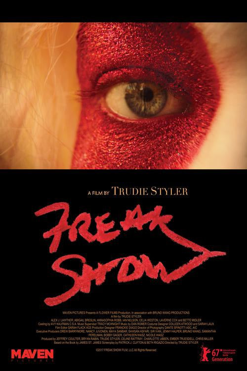 1000 piece jigsaw puzzle for the movie poster: Freak Show (2018)
