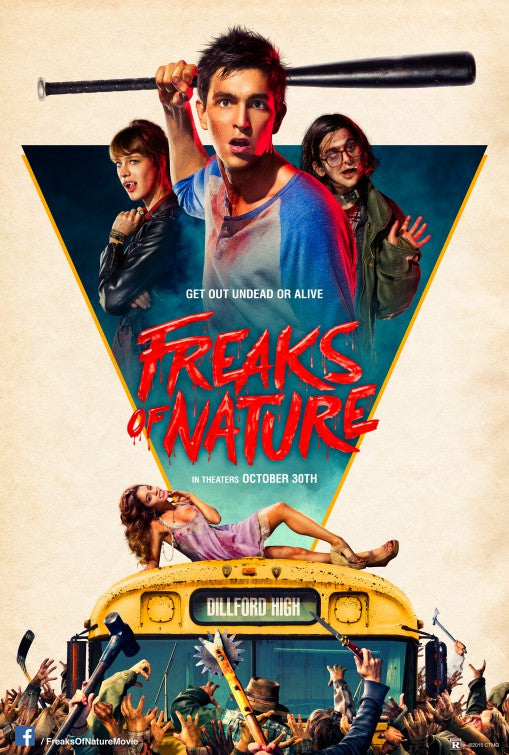 1000 piece jigsaw puzzle for the movie poster: Freaks of Nature (2015)