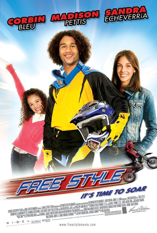 1000 piece jigsaw puzzle for the movie poster: Free Style (2009)