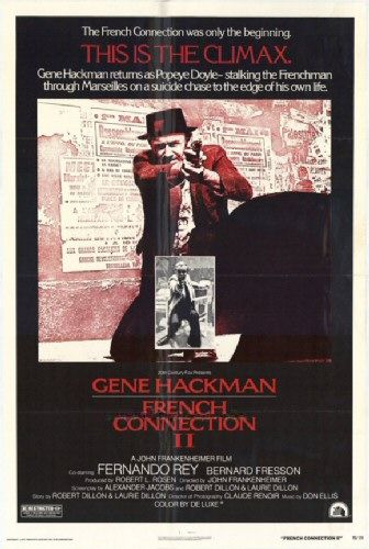 the movie poster: French Connection II (1975)