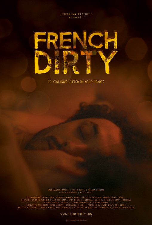 1000 piece jigsaw puzzle for the movie poster: French Dirty (2015)