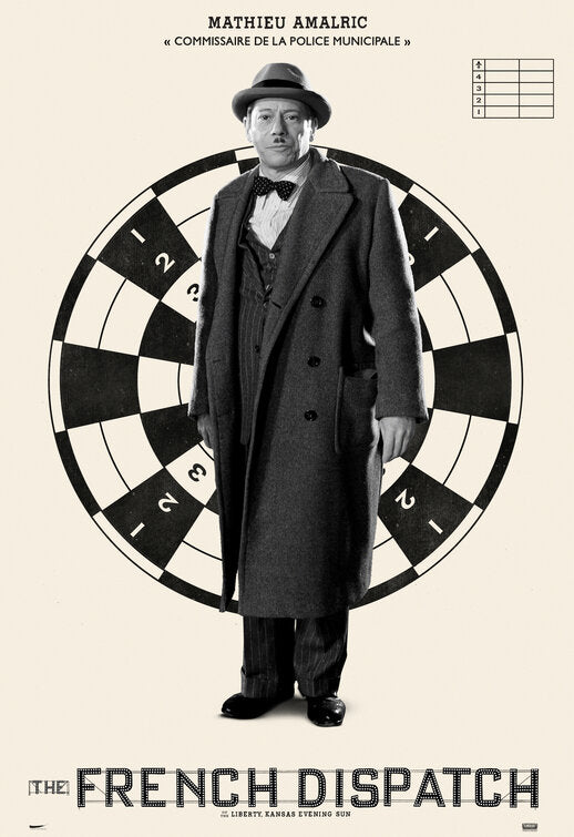 1000 piece jigsaw puzzle for the movie poster: The French Dispatch (2021) ver16