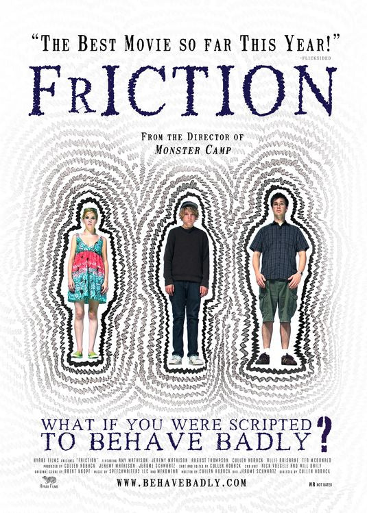 1000 piece jigsaw puzzle for the movie poster: Friction (2010)