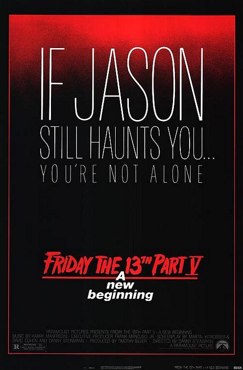 the movie poster: Friday the 13th: A New Beginning (1985)