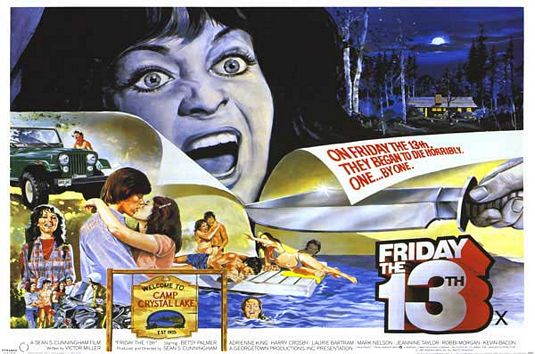 the movie poster: Friday the 13th (1980) ver4